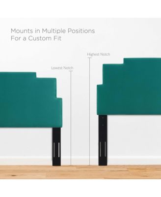 Modway Kasia Performance Velvet Headboard, Twin