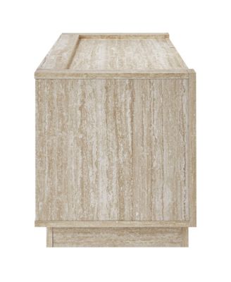 Hollis 59" Travertine TV Stand