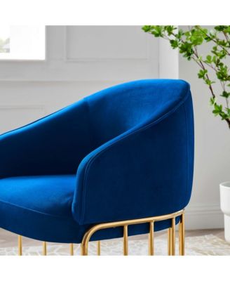 Legacy Performance Velvet Armchair