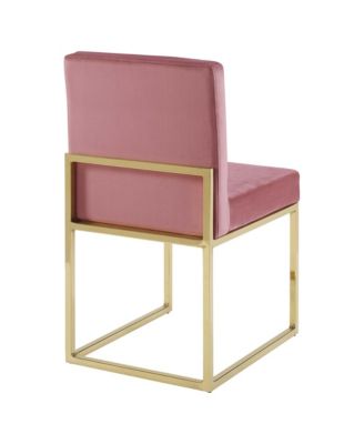 Carriage Performance Velvet Dining Chair, Set of 2