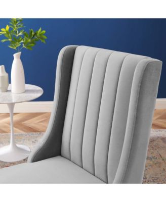 Renew Parsons Performance Velvet Dining Side Chairs, Set of 2