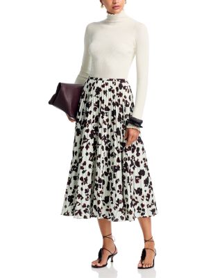 Runa Floral Print Maxi Skirt