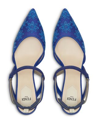 Women's Kitten Heel Slingback Pumps