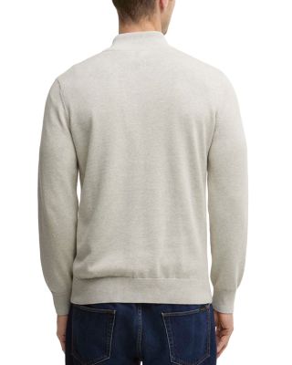 Half Zip Cotton Sweater