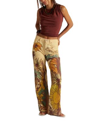 Illusions Straight Leg Jeans in Heirloom