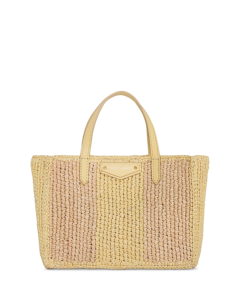 Rebecca Minkoff Mini Raffia Tote