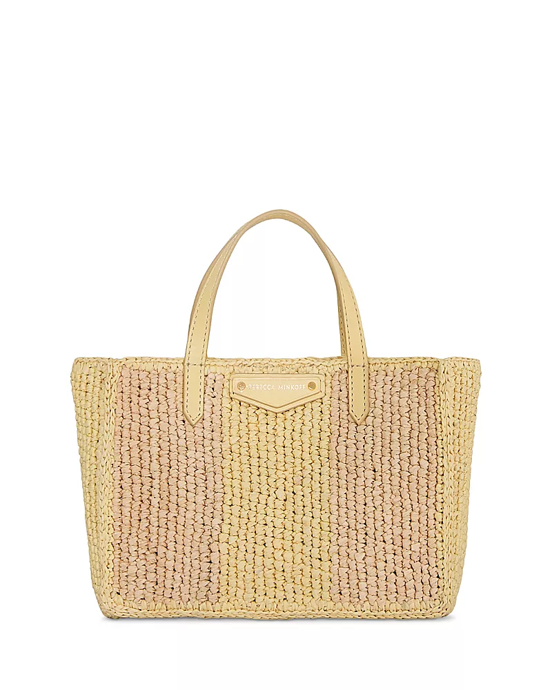 Rebecca Minkoff Mini Raffia Tote
