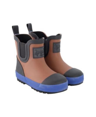 Boys' Short Rain Boots in Natural Rubber - Toddler, Little Kid, Big Kid