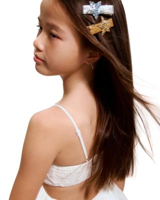 Girls' Zarela Broderie Mini Dress - Little Kid, Big Kid