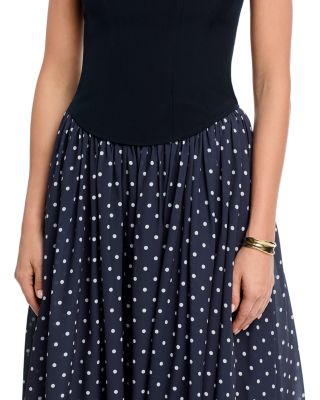 Odette Strapless Corset Combo Maxi Dress