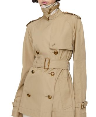 Short Lightweight Cotton Belgravia Trench Coat