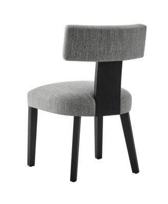  Nalani Fabric Upholstered Dining Chairs, Set of 2