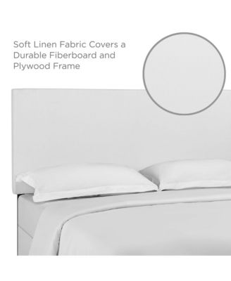 Taylor Upholstered Linen Fabric Headboard, California King