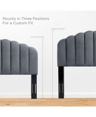 Modway Veronique Performance Velvet Headboard, Twin