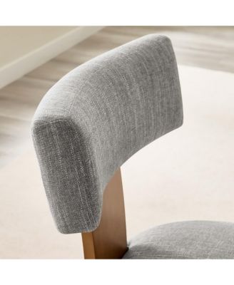  Nalani Fabric Upholstered Dining Chairs, Set of 2