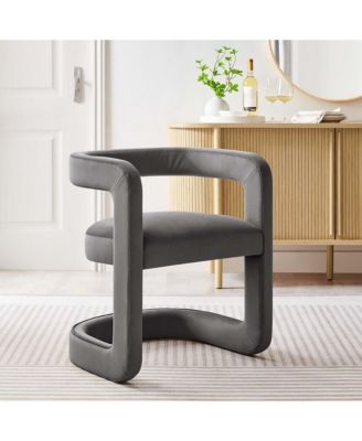  Winslow Performance Velvet Barrel Accent Chair