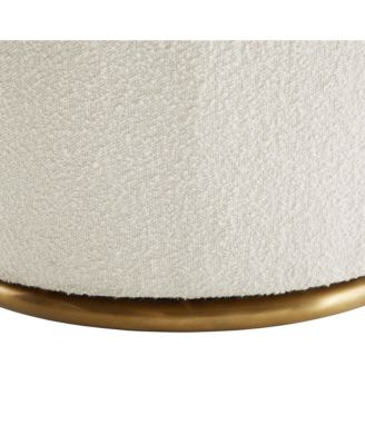  Nora Boucle Upholstered Swivel Chair