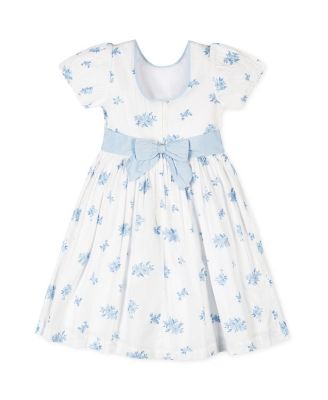 Girls' Organic Puff Sleeve Sateen Party Dress - Little Kid, Big Kid