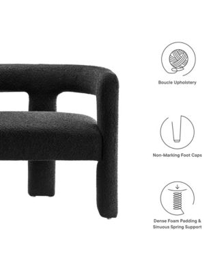  Kayla Boucle Upholstered Loveseat