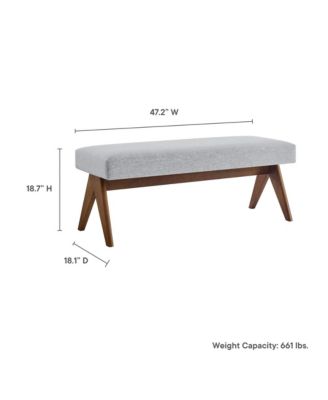  Lyra Upholstered Bench