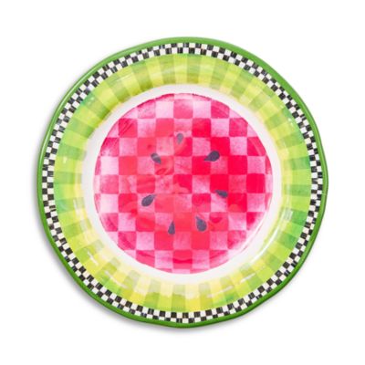 Watermelon Salad Plate, Set of 4