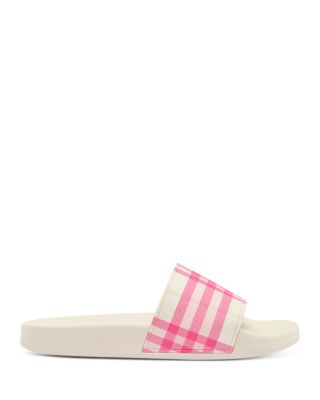 Women's Furley Check Slide Sandals 