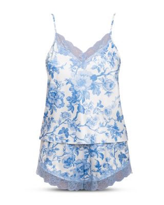 Satin Cami & Shorts Pajama Set