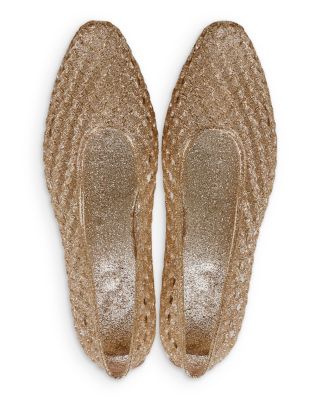 Women's Allure Gold Jelly Shoes