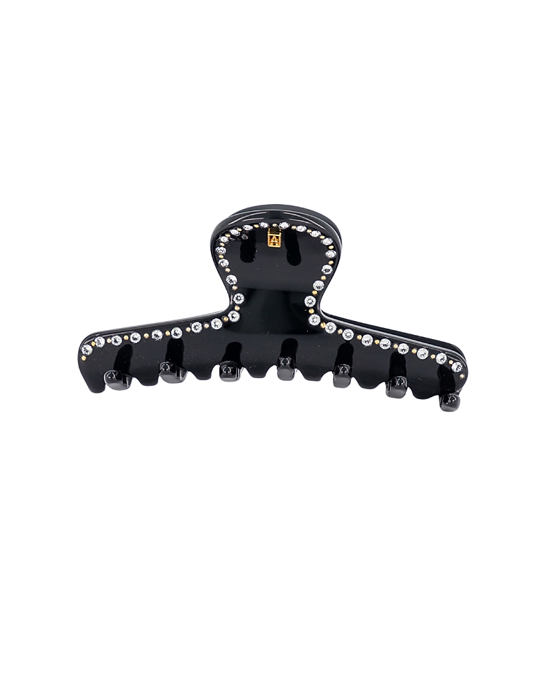 Alexandre de Paris Raspail Strass Acetate Hair Clip