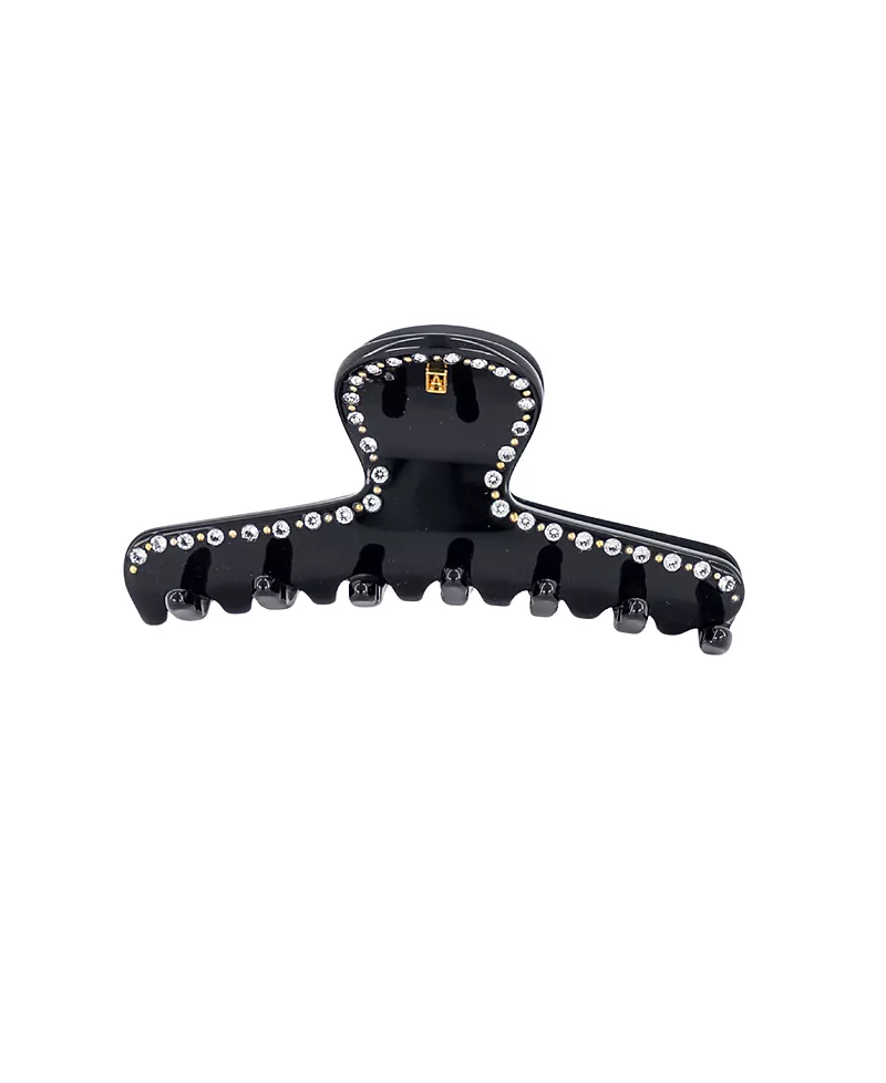 Alexandre de Paris Raspail Strass Acetate Hair Clip