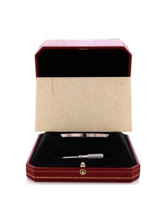  Small Love Bracelet 18K White Gold