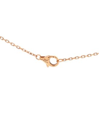  Trinity Diamond Pendant Necklace 18K Tricolor Gold and Diamond, 16"