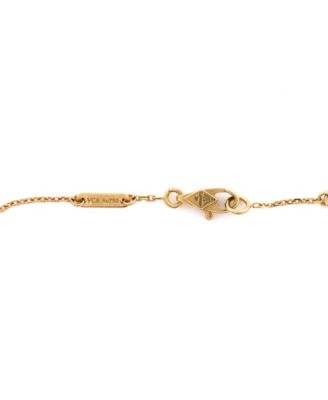  Sweet Alhambra Bracelet 18K Gold and Mother of Pearl