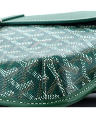   Coursier Messenger Bag Coated Canvas and Leather