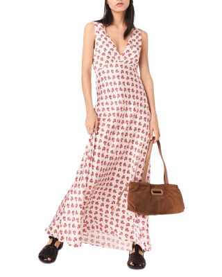 Renisity Printed Silk Dress