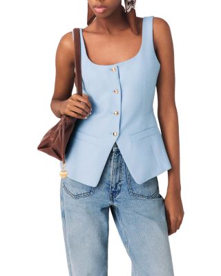 Londibly Sleeveless Tailored Jacket