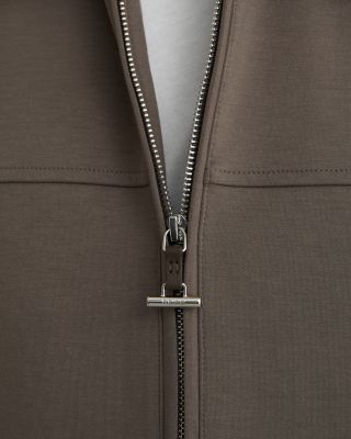 Interlock Zip Through Sweatshirt