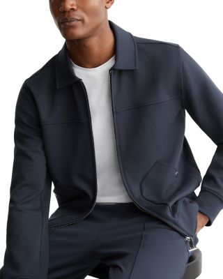 Interlock Zip Through Sweatshirt