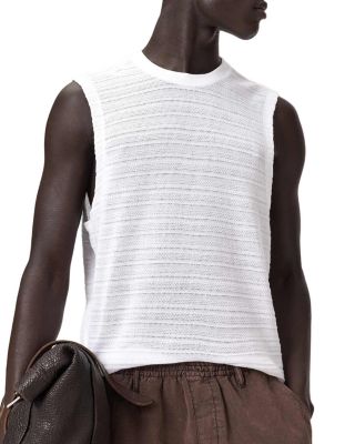 Cove Textured Crewneck Tank Top