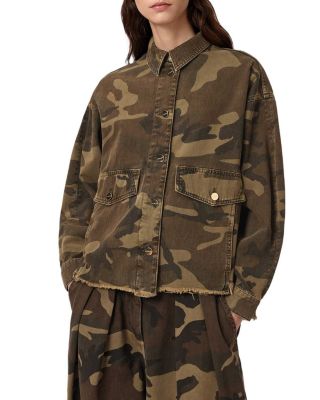 Hettie Camo Shacket