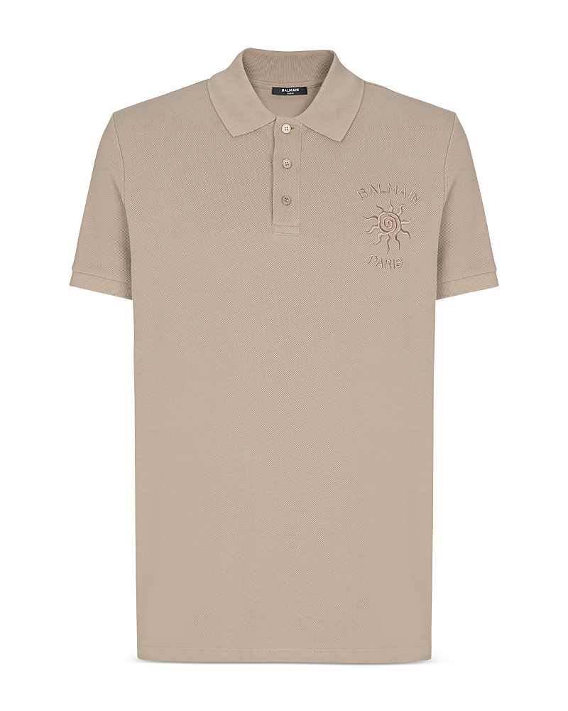 Balmain Small Balm Logo Polo Shirt