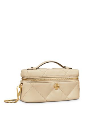 Kira Diamond Quilt East West Vanity Case