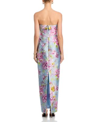 Cleo Strapless Column Gown