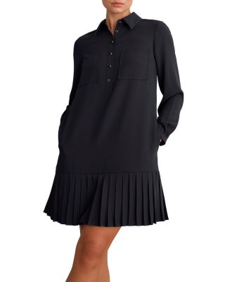 Tina Pleated Hem Dress