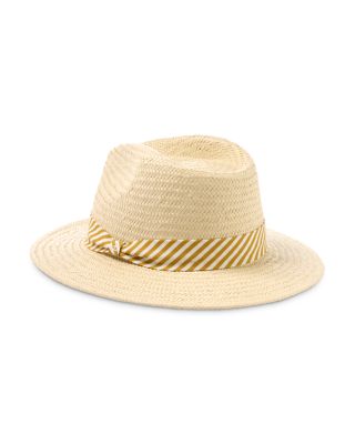 Packable Straw Fedora
