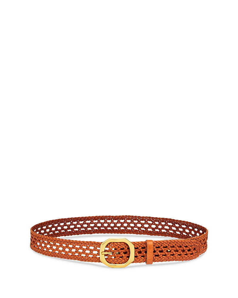 rag & bone Women's Audry Woven Leather Belt