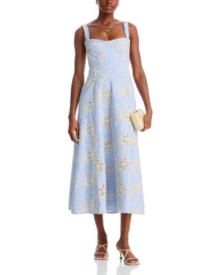 Lilah Corset Midi Dress