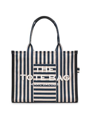 The Large Stripe Canvas Tote