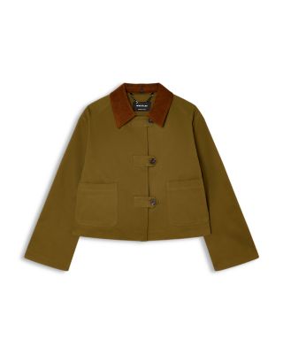 Corduroy Collar Jacket