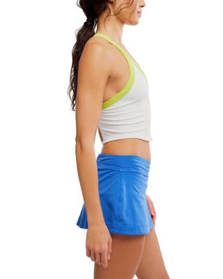 All Clear V Neck Colorblocked Top